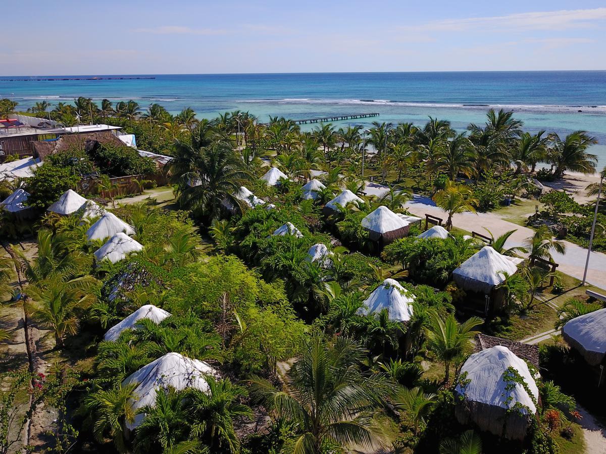 Eco Cabanas Bluekay Hotel Mahahual Exterior photo